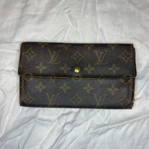 Vintage Worn Louis Vuitton Wallet